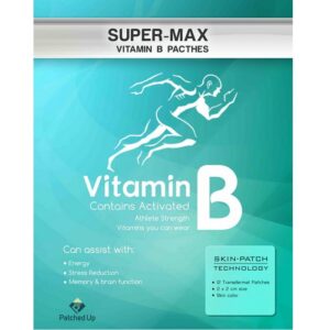 Patched Up Activated Vitamin B Complex Transdermal Patches