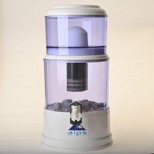 Alps Water Filter System with BPA Free Plastic Bottom Tank