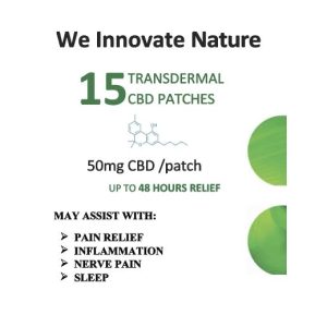 Patch Up CBD Transdermal Patches - 15 Pack