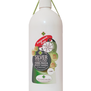 Silver Health Silver Colloid Face & Body Wash (fragrance free) 1L